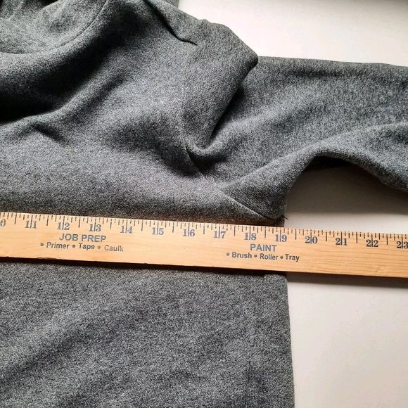 VRST Lux French Terry Hoodie Sweatshirt Mens Small Gray Heather Pullover - Picture 9 of 11